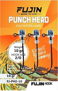 Fujin Punch Head 2/0 10Gr Jighead 8682118508788 Fujin Punch Head 2/0 10Gr Jighead 8682118508788