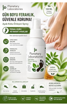 Planetary Laboratories Ayak Koku Önleyici Sprey 100 Ml