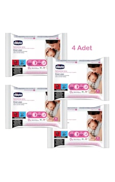 Chicco Göğüs Temizleme Mendili 16 Adet 4 Paket