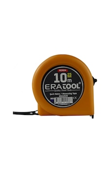 ŞERİT METRE 10X25MM - ERA BEYAZ