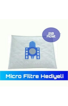 Miele Uyumlu Complete C3 Hepa Powerline Bez Toz Torbası 20 Adet Miele Uyumlu Complete C3 Hepa Powerline Bez Toz Torbası 20 Adet