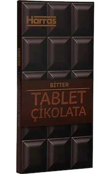 Bitter Tablet Çikolata 80 Gr Bitter Tablet Çikolata 80 Gr