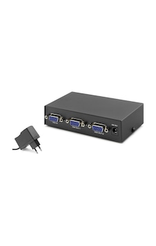 Vga Splitter 1 In 2 Out 200 Mhz - Siyah Hdx1277 Vga Splitter 1 In 2 Out 200 Mhz - Siyah Hdx1277
