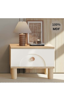 Papatya Mdf Ayaklı Tasarım Komodin Aytaşı