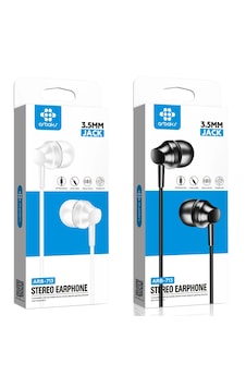 3.5mm Mikrofonlu Kulaklık Arbaks Arb-713 Beyaz/siyah Typc-e 3.5mm Mikrofonlu Kulaklık Arbaks Arb-713 Beyaz/siyah Typc-e