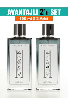 Alberto Taccini Acropolıs Erkek Parfüm EDP 2 x 100 ML Alberto Taccini Acropolıs Erkek Parfüm EDP 2 x 100 ML