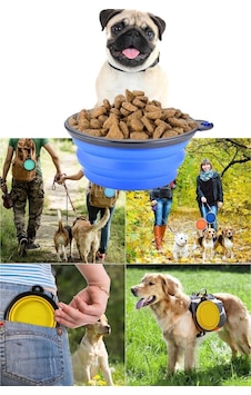 Evcil Hayvan Kedi Köpek Katlanabilir Mama Kabı Yemek Su Tası Evcil Hayvan Kedi Köpek Katlanabilir Mama Kabı Yemek Su Tası