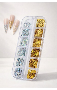 12li Gümüş Ve Gold Renk Yıldız Tırnak Süsleme Yıldız Dizayn Folyo Pulları Nail Art Wn-113 12li Gümüş Ve Gold Renk Yıldız Tırnak Süsleme Yıldız Dizayn Folyo Pulları Nail Art Wn-113