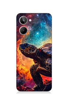 Realme 10 Uyumlu Galaktik Kaplumbağa Desenli Silikon Kılıf Realme 10 Uyumlu Galaktik Kaplumbağa Desenli Silikon Kılıf