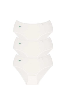 Dondeza Don Deza Bambu 3'Lü Paket Hassas Ciltler Için Beyaz Kadın Külot Beyaz Dondeza Don Deza Bambu 3'Lü Paket Hassas Ciltler Için Beyaz Kadın Külot Beyaz