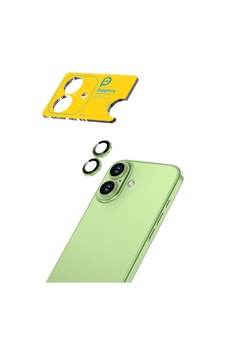 Piili Apple iPhone Uyumlu 17 Yeşil Safir Lens Koruyucu Piili Apple iPhone Uyumlu 17 Yeşil Safir Lens Koruyucu