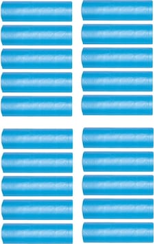 Büyük Boy Çöp Poşeti 65x80 Cm 50 Lt 10'lu Rulo 20 Paket Mavi Büyük Boy Çöp Poşeti 65x80 Cm 50 Lt 10'lu Rulo 20 Paket Mavi