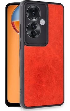 Newface - 319 - Oppo Reno 11f Kılıf Aras Deri Kapak - Csmo-tex - - Kırmızı Newface - 319 - Oppo Reno 11f Kılıf Aras Deri Kapak - Csmo-tex - - Kırmızı