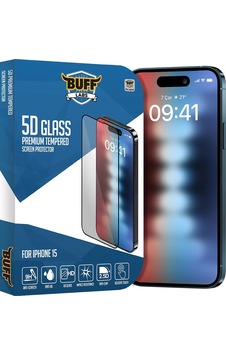 Buff Labs İphone 15 İle Uyumlu 5d Glass Ekran Koruyucu Sku: Mır8690010074874 Buff Labs İphone 15 İle Uyumlu 5d Glass Ekran Koruyucu Sku: Mır8690010074874