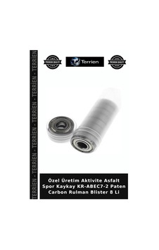 Delux Serisi Kaykay Kr-abec7-2 Paten Carbon Rulman Blister 8 Li Aksesuar Ekipman Set Çok Renkli Delux Serisi Kaykay Kr-abec7-2 Paten Carbon Rulman Blister 8 Li Aksesuar Ekipman Set Çok Renkli