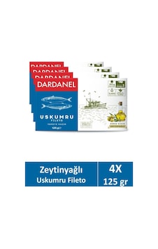 Zeytinyağlı Uskumru 125 Gr X 4 Adet Zeytinyağlı Uskumru 125 Gr X 4 Adet