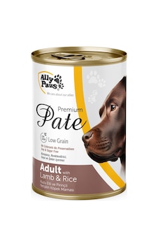 Ally Paws Kuzulu Pate Köpek Konserve Maması 400 Gr Ally Paws Kuzulu Pate Köpek Konserve Maması 400 Gr