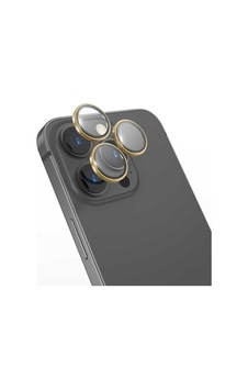 Apple Uyumlu iPhone 17 Pro Wiwu Lens Guard Metal Kamera Lens Koruyucu Gold Apple Uyumlu iPhone 17 Pro Wiwu Lens Guard Metal Kamera Lens Koruyucu Gold