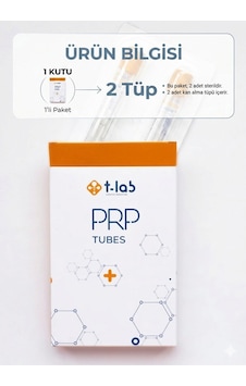T-lab Orijinal Prp Tubes 1 Paket 2 Tüp