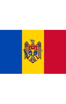 Moldova 15x22,5 Masa Bayrağı (Direksiz)