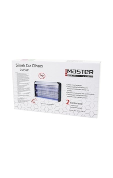 Master Mtr-2x15 Sinek Öldürücü Cız Cihazı Makine 3000v Gerilim 52.5x10x31.5cm 30w 80m2 Etkili Master Mtr-2x15 Sinek Öldürücü Cız Cihazı Makine 3000v Gerilim 52.5x10x31.5cm 30w 80m2 Etkili