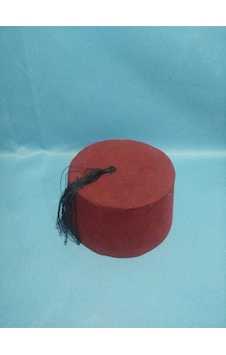 Maşidem Kostüm Erkek Kırmızı Osmanlı Fes Kırmızı