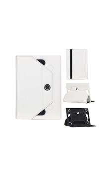 Apple Uyumlu iPad 6.nesil Mr7f2tu/a Tablet Kılıfı Beyaz Kapaklı Ve Askılı Standlı Kapak Apple Uyumlu iPad 6.nesil Mr7f2tu/a Tablet Kılıfı Beyaz Kapaklı Ve Askılı Standlı Kapak