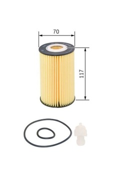 BOSCH F026407107 Yağ Filtresi 97-00