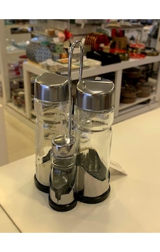 İpek Yağlık Sirkelik Tuzluk Seti NK6116