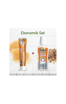 Bilkadent Honey & Propolis Ağız Bakım Seti Bal Ve Propolis Özlü Diş Macunu Ve Ağız Gargarası Bilkadent Honey & Propolis Ağız Bakım Seti Bal Ve Propolis Özlü Diş Macunu Ve Ağız Gargarası
