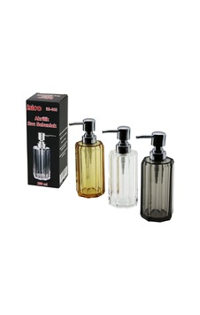 Uzun Sekizgen Şeffaf - Renkli Akrilik - Mika Kristal Sıvı Sabunluk 200ml 5047 Çok Renkli Uzun Sekizgen Şeffaf - Renkli Akrilik - Mika Kristal Sıvı Sabunluk 200ml 5047 Çok Renkli