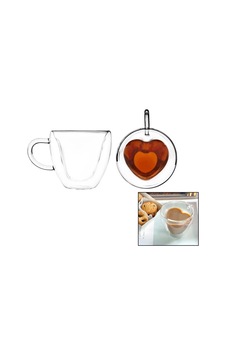 120 Ml Kalpli Çift Cidarlı - Sadetermisil - Isıya Dayanıklıkulplu Cam Bardak Borosilikat İç Kısmı 120 Ml Almak Çok Renkli 120 Ml Kalpli Çift Cidarlı - Sadetermisil - Isıya Dayanıklıkulplu Cam Bardak Borosilikat İç Kısmı 120 Ml Almak Çok Renkli