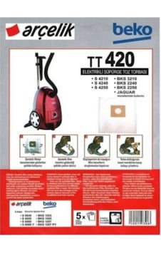 Beko Bks3210-bks2240-bks2250 Uyumlu Bez Toz Torbası 5 Adet