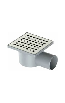 Tema - 10x10 50 Mm Kare Yandan Çıkışlı Yer Süzgeci - 93210 Tema - 10x10 50 Mm Kare Yandan Çıkışlı Yer Süzgeci - 93210