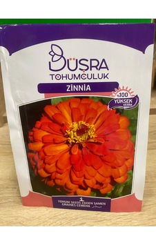 Büşra Zinna Çiçeği Tohumu 1 Paket Büşra Zinna Çiçeği Tohumu 1 Paket