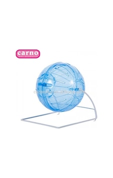 Carno Hamster Egzersiz Topu Mavi 11.5 Cm 4 İn-1