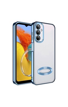 Galaxy M14 Kılıf Kamera Korumalı Logo Gösteren Zore Omega Kapak Sierra Mavi Galaxy M14 Kılıf Kamera Korumalı Logo Gösteren Zore Omega Kapak Sierra Mavi