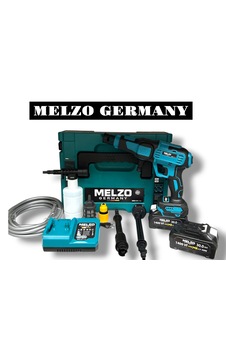 Melzo Germany Mavi Sarı 1400 Vf Mlz5664464 Şarjlı Araç Yıkama