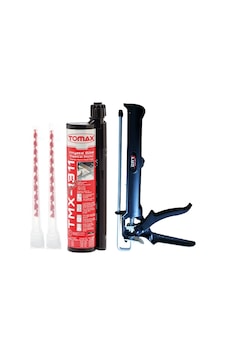 Tomax TMX-1311 Epoksi Kimyasal Dübel 345 ML + Sert Plastik Tabancası Tomax TMX-1311 Epoksi Kimyasal Dübel 345 ML + Sert Plastik Tabancası