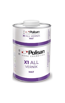 Polisan X1 Art P081122 Mat Vernik 500 Ml Polisan X1 Art P081122 Mat Vernik 500 Ml