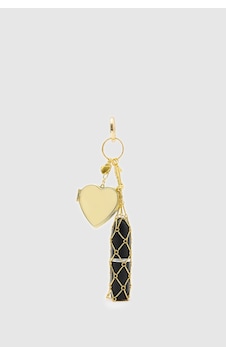 Shule Bags Lipstick Gloss Kalpli Charm Gold Altın Shule Bags Lipstick Gloss Kalpli Charm Gold Altın