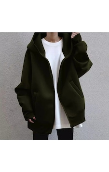 Tarzsokak Büyük Beden Kapüşonlu Tam Fermuarlı Oversize Sokak Stili Kadın Ceket-sweatshırt Ldy Siyah Siyah Tarzsokak Büyük Beden Kapüşonlu Tam Fermuarlı Oversize Sokak Stili Kadın Ceket-sweatshırt Ldy Siyah Siyah
