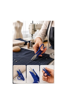 Yeşil Tekstil Makası İplik Temizleme 1 Adet Starline Paslanmaz Çelik Keskin Terzi Dikiş Makası Olta Misina Makası Yeşil Tekstil Makası İplik Temizleme 1 Adet Starline Paslanmaz Çelik Keskin Terzi Dikiş Makası Olta Misina Makası