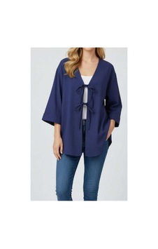 Unika Boutique Önü Baglamalı Kimono 2 Li Pembe Lacivert Blackbonds Unika Boutique Önü Baglamalı Kimono 2 Li Pembe Lacivert Blackbonds