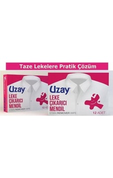 Uzay Leke Çıkartıcı Mendil 2 x 12'li Uzay Leke Çıkartıcı Mendil 2 x 12'li