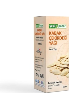Yeşil Pazar Kabak Çekirdeği Yağı 50 ML Yeşil Pazar Kabak Çekirdeği Yağı 50 ML