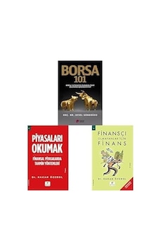 Borsa 101 + Pıyasaları Okumak + Fınanscı Olmayanlar Icın Fınans 3 Set