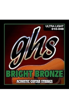 Ghs Bb10u Bright Bronze Akustik Gitar Teli 10-46 Ghs Bb10u Bright Bronze Akustik Gitar Teli 10-46