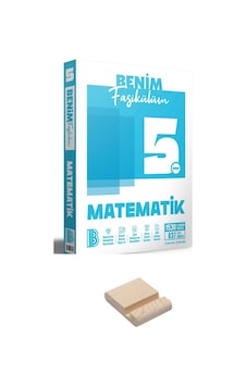 Benim Hocam 5. Sınıf Matematik Fasikülüm + Telefon Standı Benim Hocam 5. Sınıf Matematik Fasikülüm + Telefon Standı