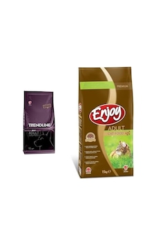 Trendline Biftekli Yetişkin Köpek Maması 15 Kg Ve Enjoy Kuru Kedi Maması, Tavuklu, Yetişkin, 15 Kg Kahverengi 103 Ivory Trendline Biftekli Yetişkin Köpek Maması 15 Kg Ve Enjoy Kuru Kedi Maması, Tavuklu, Yetişkin, 15 Kg Kahverengi 103 Ivory